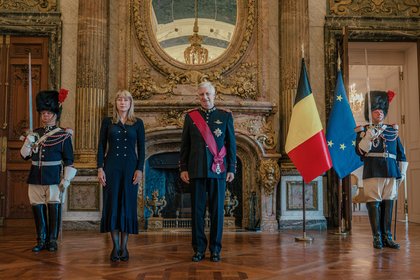 Presentation of the letters of credence to the newly appointed Ambassador of the Republic of Bulgaria to the Kingdom of Belgium